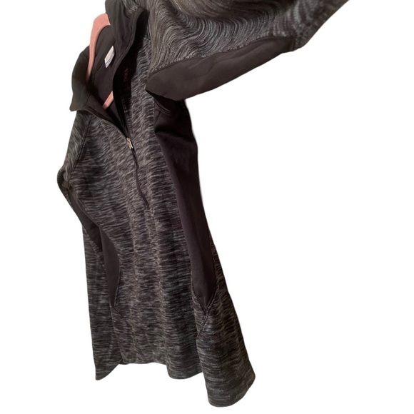 Columbia Half-Zip Black and Gray Pullover Size Large (L) - Picture 5 of 10
